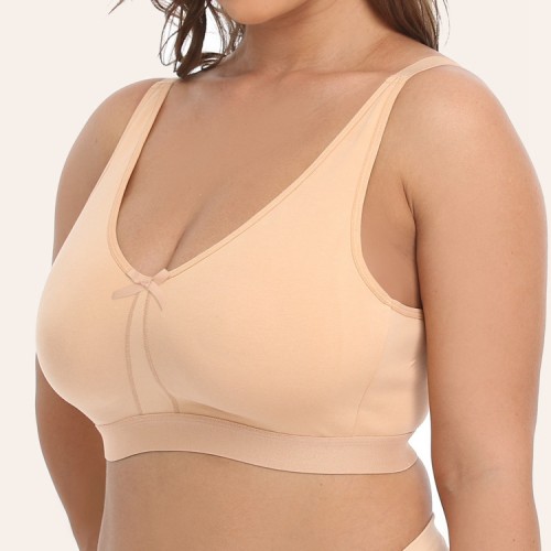 Plus Comfortable Seamless Wireless Bra